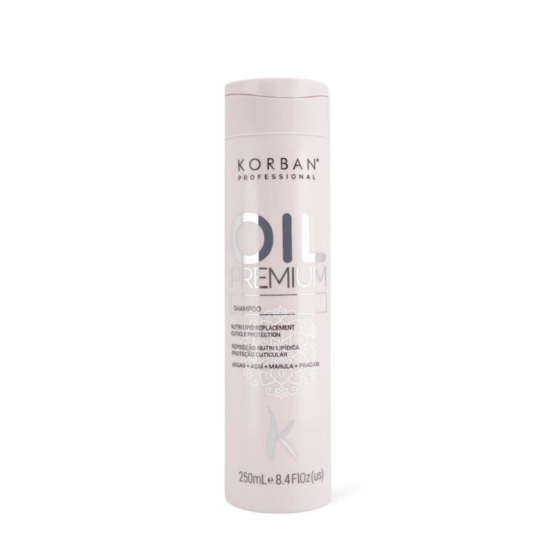 KORBAN Oil Premium Shampoo - švelniai valantis plaukų šampūnas 250 ml