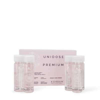 KORBAN Oil Premium Unidose - greito poveikio plaukų atstatymo procedūra 1 vnt. / 6 vnt.