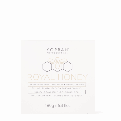 KORBAN Royal Honey Hair Mask atkūriamoji plaukų kaukė 180 g / 450 g