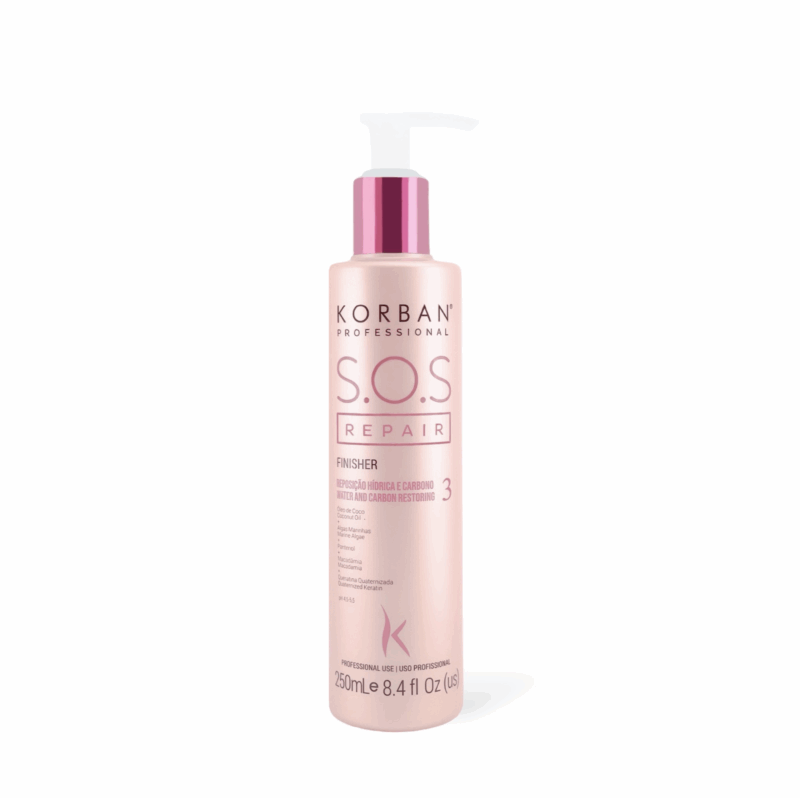 KORBAN SOS Repair Finisher - plaukų serumas procedūros užbaigimui 100 ml / 250 ml (Nr. 3)