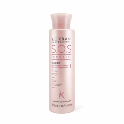 KORBAN SOS Repair Shampoo - gydomasis plaukų šampūnas 100 ml / 250 ml / 480 ml (Nr. 1)