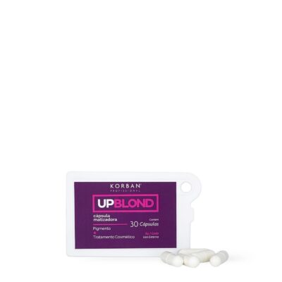 KORBAN Up Blond Capsules - tonuojančios kapsulės šviesiems plaukams 6 vnt. / 30 vnt.
